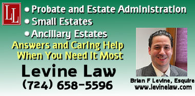 Law Levine, LLC - Estate Attorney in Venango County PA for Probate Estate Administration including small estates and ancillary estates